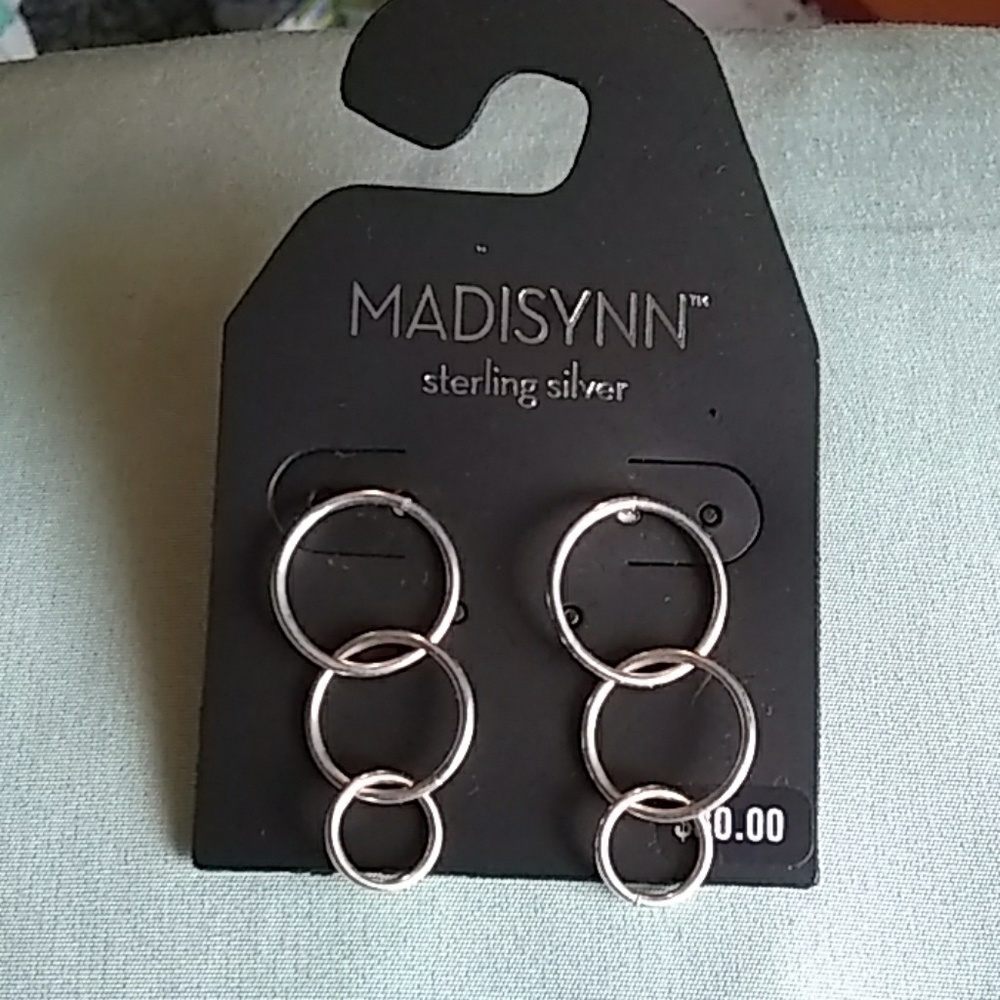 NWT Madisynn Sterling silver earrings